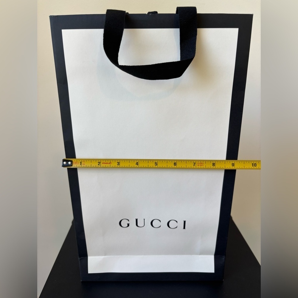 Gucci black and White gift bag - Picture 4 of 6